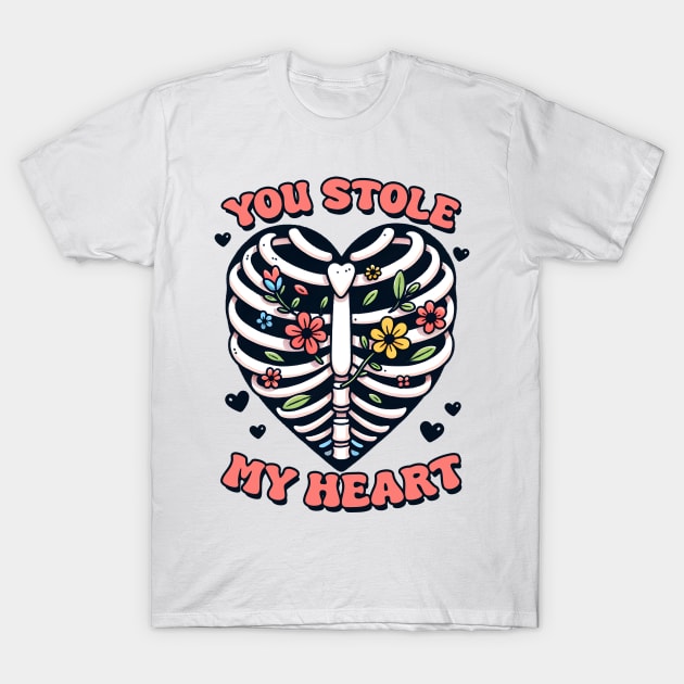 You Stole My Heart T-Shirt by MZeeDesigns